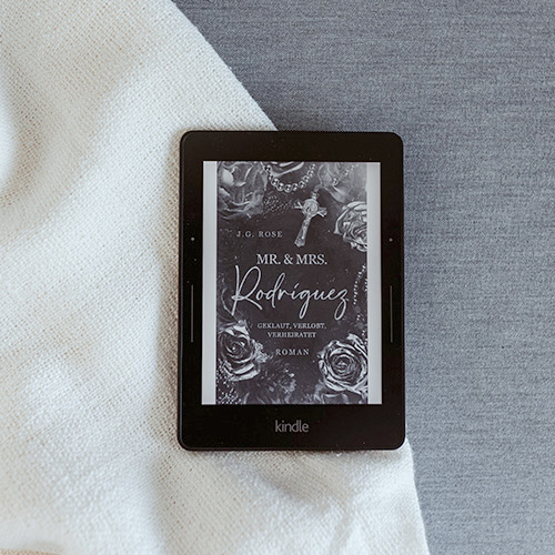 Foto på en Kindle läsplatta