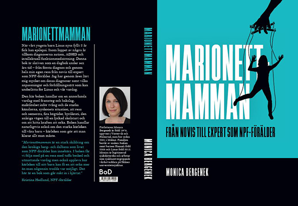 Illustration bokomslag Marionettmamman