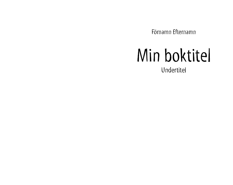 Exempel design barnbok variant lekfull