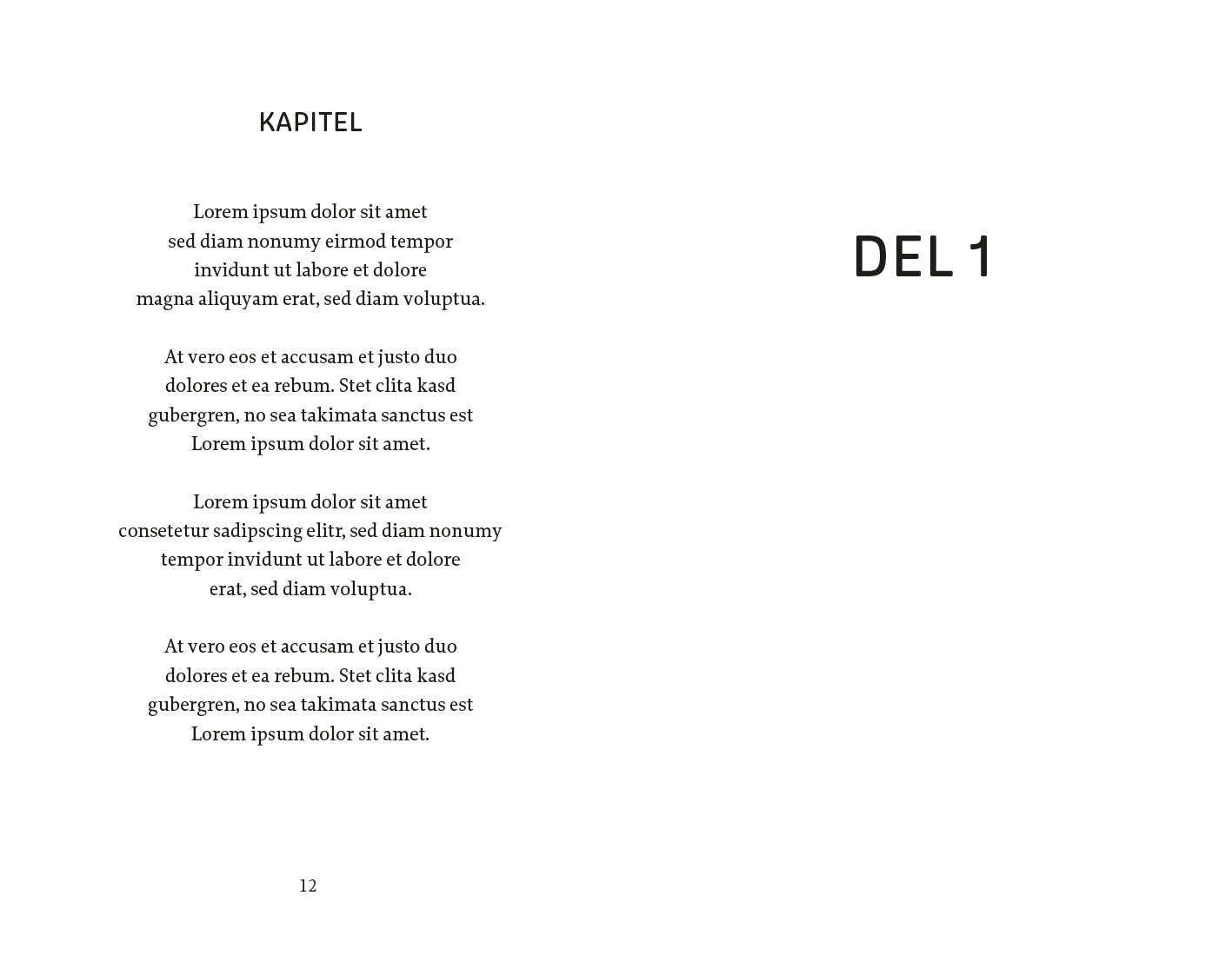 Exempel underkapitel design poesi klassisk variant individuell