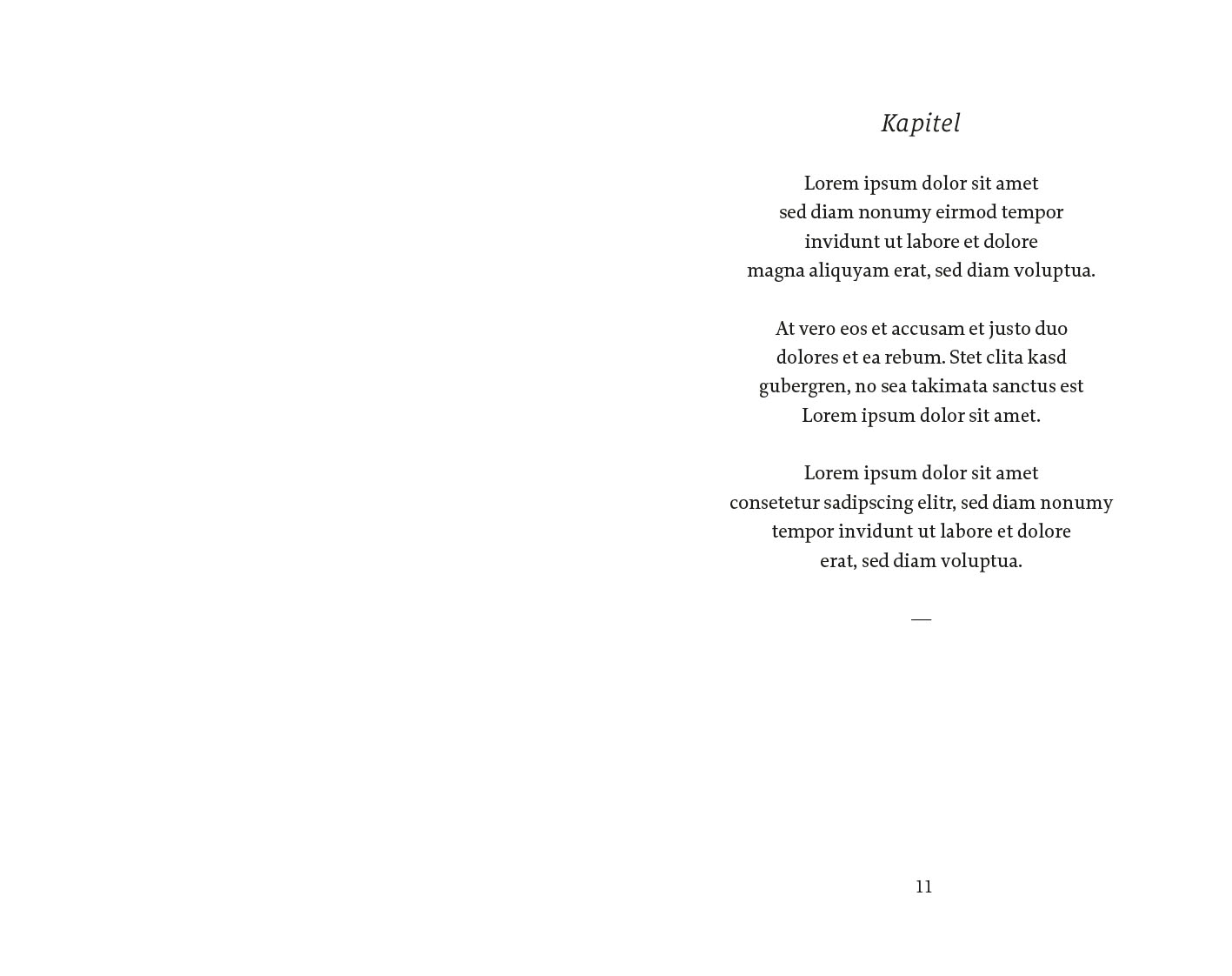 Exempel kapitel design poesi klassisk variant rustik
