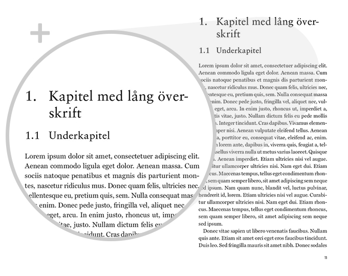 Exempel Kapitel Design facklitteratur akademisk variant historisk-förstoring