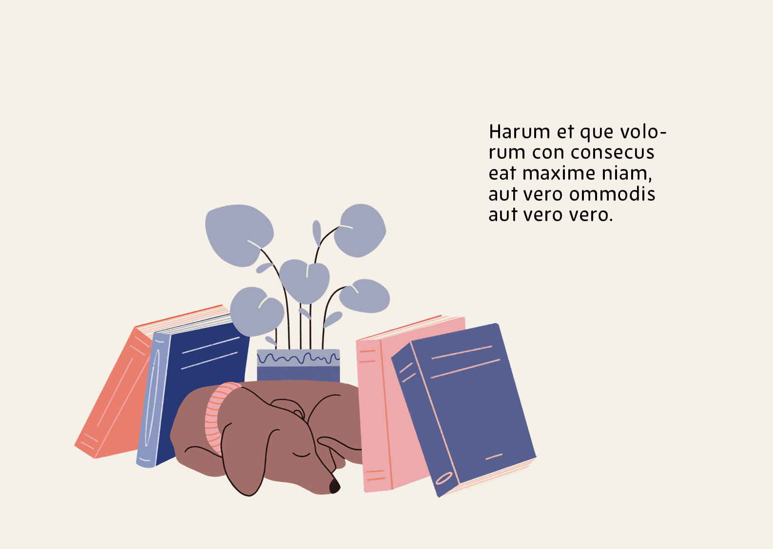 Exempel vers design bilderbok variant klassisk