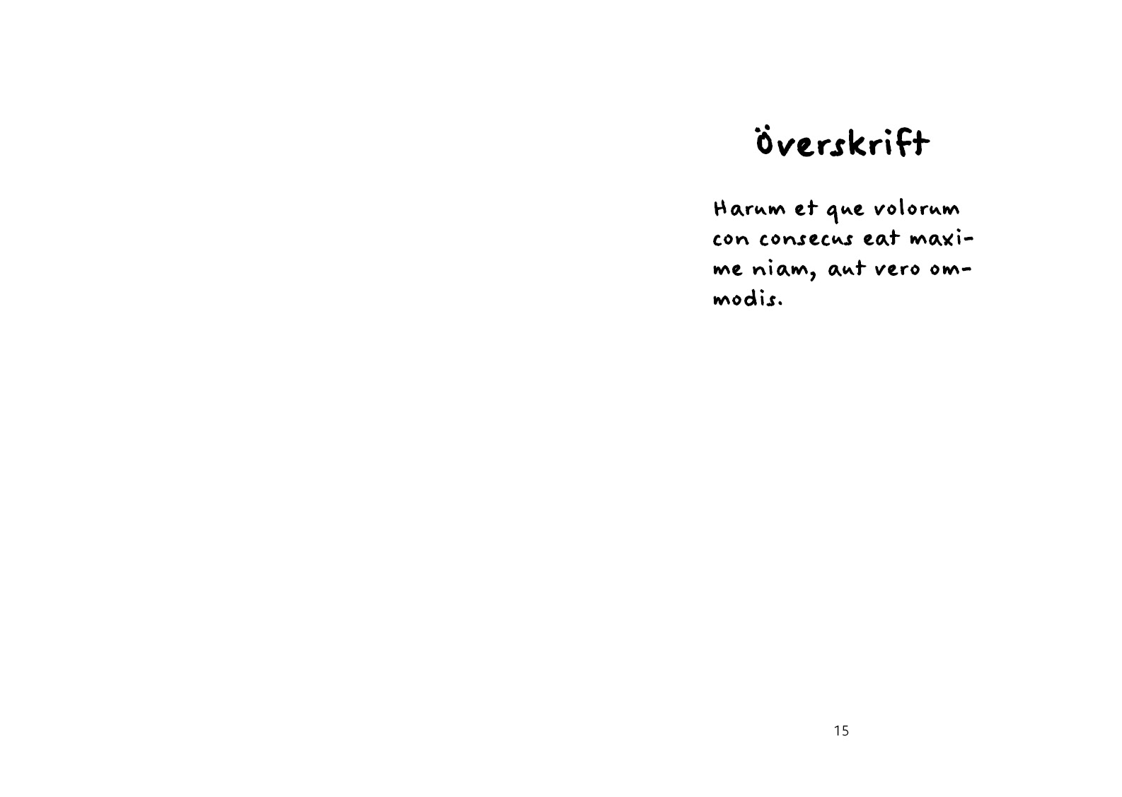 Exempel kapitel design bilderbok variant lekfull